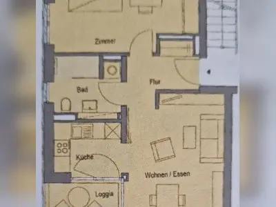 Suche 2,5-3 Zi. ab ca. 65m², biete 2 Zi. 47m² Nähe Bugapark