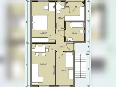 3 Zimmer schöne Wohnung im Waldstraßenviertel