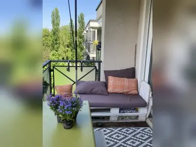 3-Zi Whg in Sendling -Westpark, 2 Balkone gegen größere Whg