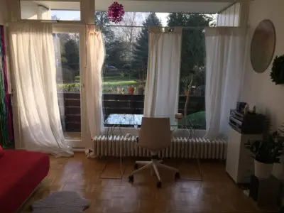 Ruhige 1-Zimmer Wohnung mit Blick ins Grüne