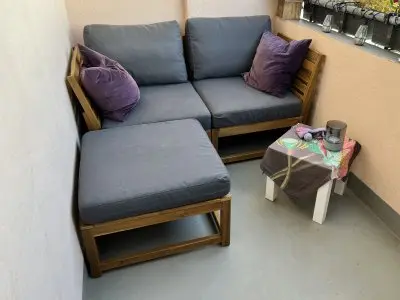 Altbauwohnung mit Balkon, Gartenmitbenutzung und Fensterbad