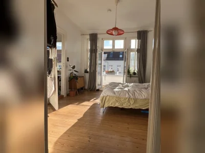 Schöne Altbauwohnung mit riesigem Balkon