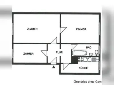 3 Zimmer Wohnung Berlin-Weißensee