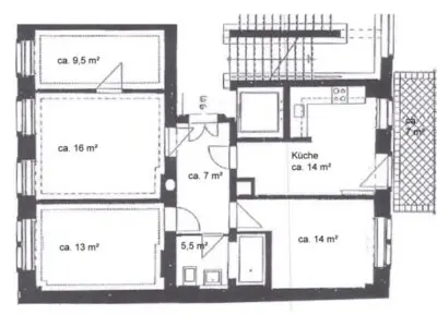 Schöne familienfreundliche Altbau-4-Zimmer-Wohnung
