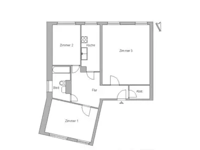 GROSSE 3 ZIMMERWOHNUNG IM HERZEN BERLINS