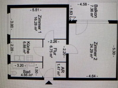 Tauschen 2 gegen mindestens 2,5 Zimmer