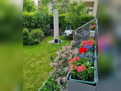 5 Zi. Wohnung mit Garten