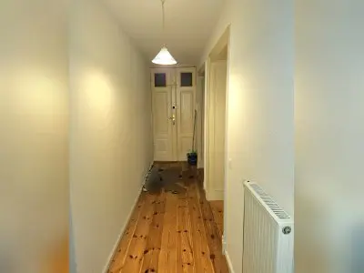 3 Room Flat with big kitchen and balcony in Mitte.