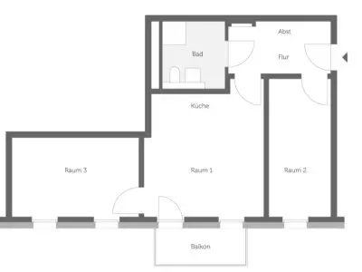  3 Z Wohnung am Spree für min. 3 Z in 62/SB oder Dahlem