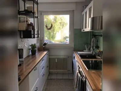 3 Zimmer mit Gartennutzung Nähe Bethmannpark