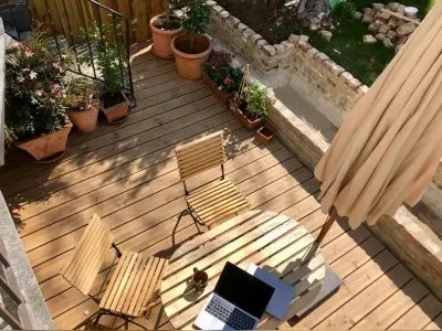 2,5-Zimmer in Altsadt Süd mit 120m2 Garten, 30m2 Terrasse