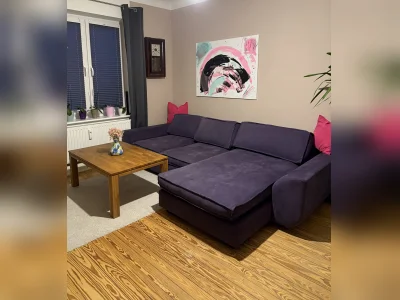 kleine Wohnung mit großem Garten gegen Häuschen