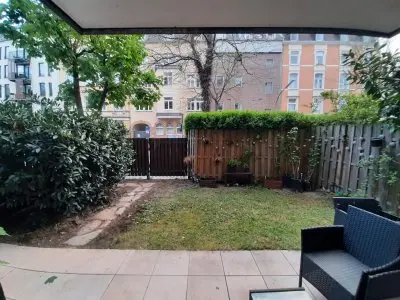 Zentral gelegene 2-Zimmer-Wohnung mit Garten in Ehrenfeld