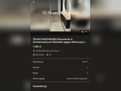 4,5-Zimmer-Wohnung in Monheim am Rhein tauschen