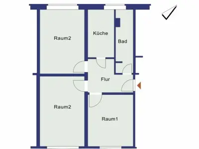 3 Zimmer Wohnung PBerg gg grössere 