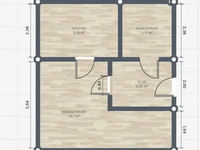Schöne 1 Zimmer Wohnung/ Münchner Wohnen /Gewofag/GWG
