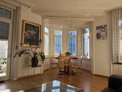 4 Zimmer Altbauwohnung mit Blick auf Pilatus