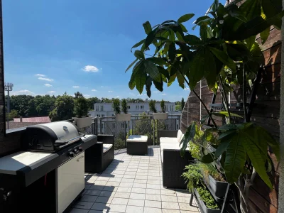 Gemütliche Wohnung in München mit großem Balkon