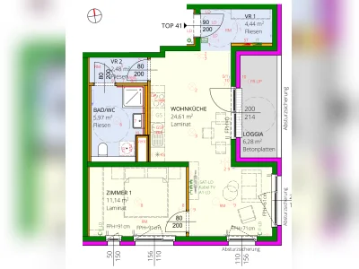 Suche Wohnung in 2/3/4/5. Wien, biete ruhige Wohnung in 21.