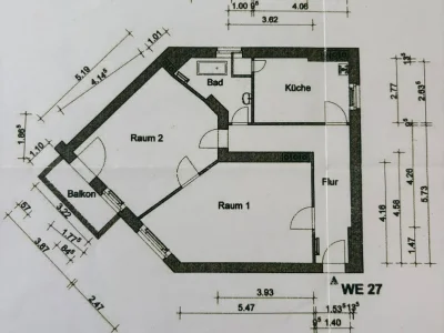Schöne Altbauwohnung für Singles oder Paare in Friedenau