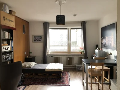 Helle 1-Zimmer-Wohnung in zentraler und ruhiger Lage