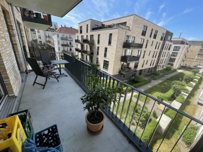 80 m² Neubau mit Wohnküche und 10qm Balkon auf St. Pauli