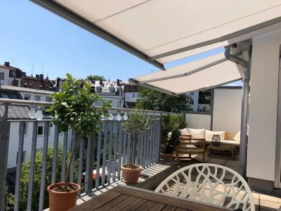 2Zi Penthouse Maxvorstadt gg. 3-4Zi Obergiesing, Au-Haidhaus