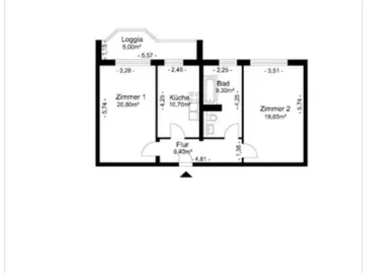 2-Zimmer-Wohnung in Berlin, Marzahn-Hellersdorf