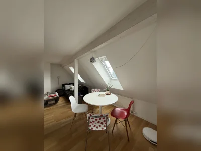 Helle Dachwohnung mit Terrasse im Herzen von Wipkingen