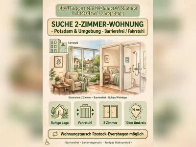 Perfekt für dich: 2,5-Zimmer-Wohnung in Rostock