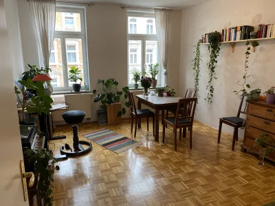Leipzig, Altwest: 2-Zimmer-Wohnung, 62 m²