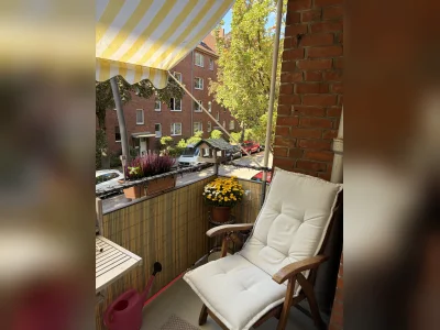 Hamburg-Nord: 2,5-Zimmer-Wohnung, 56 m², 750 €