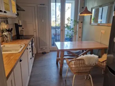 3 Zimmer Wohnung mit Wohnküche und kleinem Balkon