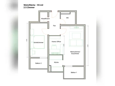 München, Laim: 2,5-Z. Wohnung gegen 3-4 Z. Wohnung in Laim