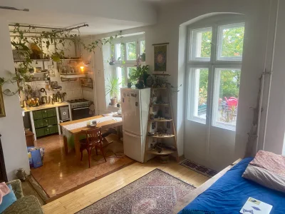 1 Zimmer Neukölln Herrmannstr für ruhige Wohnung