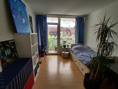 Gemütliche 1-Zimmer-Wohnung in Schwabing gegen Berlin