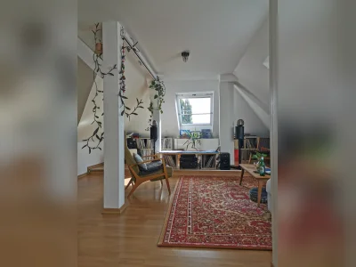 3-Zimmer-Dach Attelier in Leipzig, Altwest
