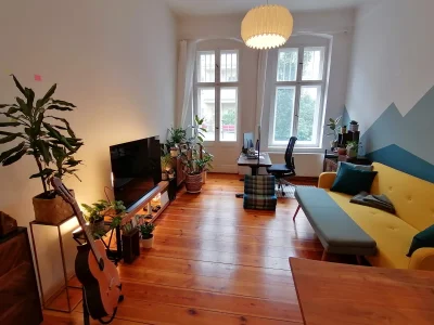 Bötzowviertel (Prenzlauer Berg): 2-Zimmer, Altbau, 68 m²