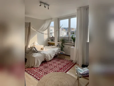 1 Zimmerw. im Belgischen gegen 2 Zimmerwohnung ☀️