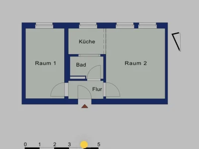Tausche 2-Zimmer- sanierte Altbauwohnung im Bergmannkiez