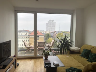 Mitte: 2-Zimmer-Wohnung 5 OG mit Panoramablick über Berlin