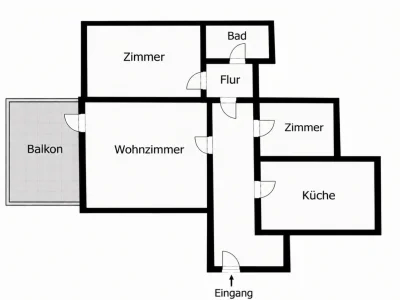 WBS! : 2,5 Zimmer (68,8m²) gegen 3,5+ Zimmer Berlin