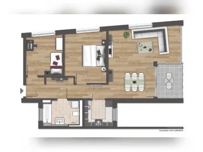 Moderner 3 Zimmer Neubau in Bonn gegen Wohnung in Siegburg